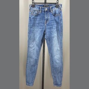True Religion Jeans Womens 26 blue denim Halle skinny designer casual classic